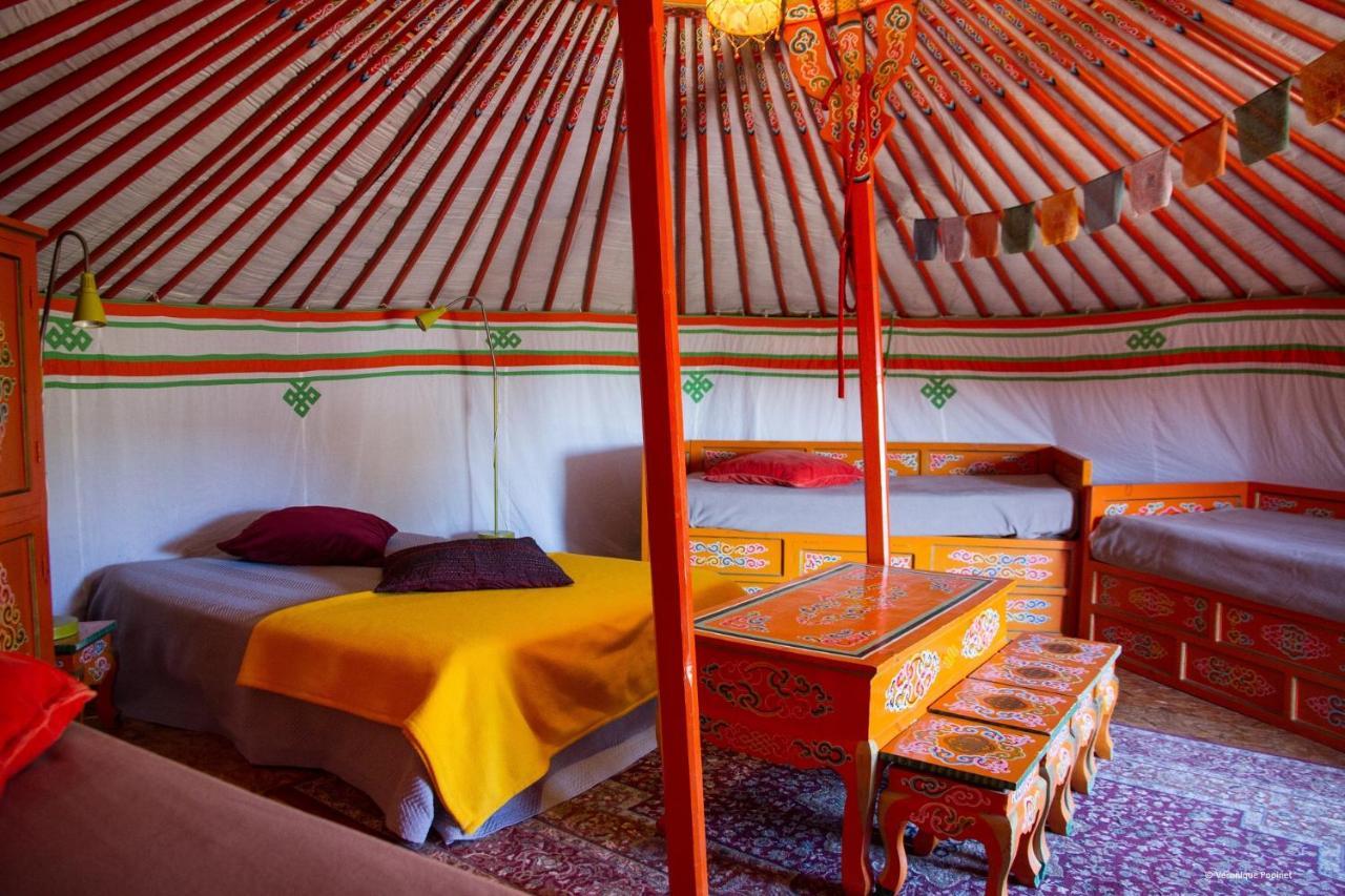 La Ferme Saint Jean - Les Yourtes Hotel Zewnętrze zdjęcie