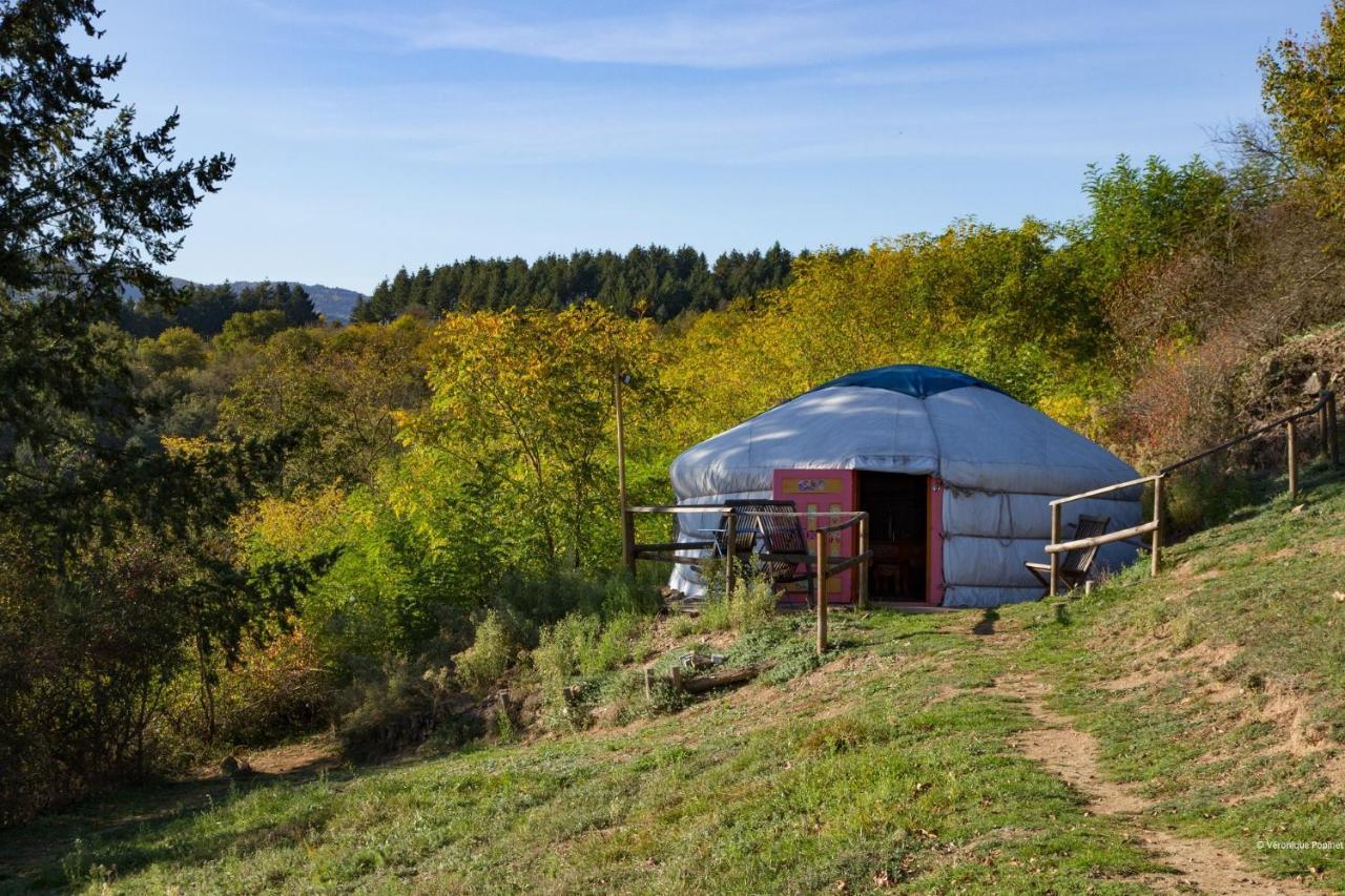 La Ferme Saint Jean - Les Yourtes Hotel Zewnętrze zdjęcie